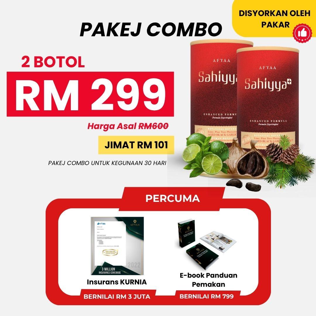 2 BOTOL PAKEJ COMBO